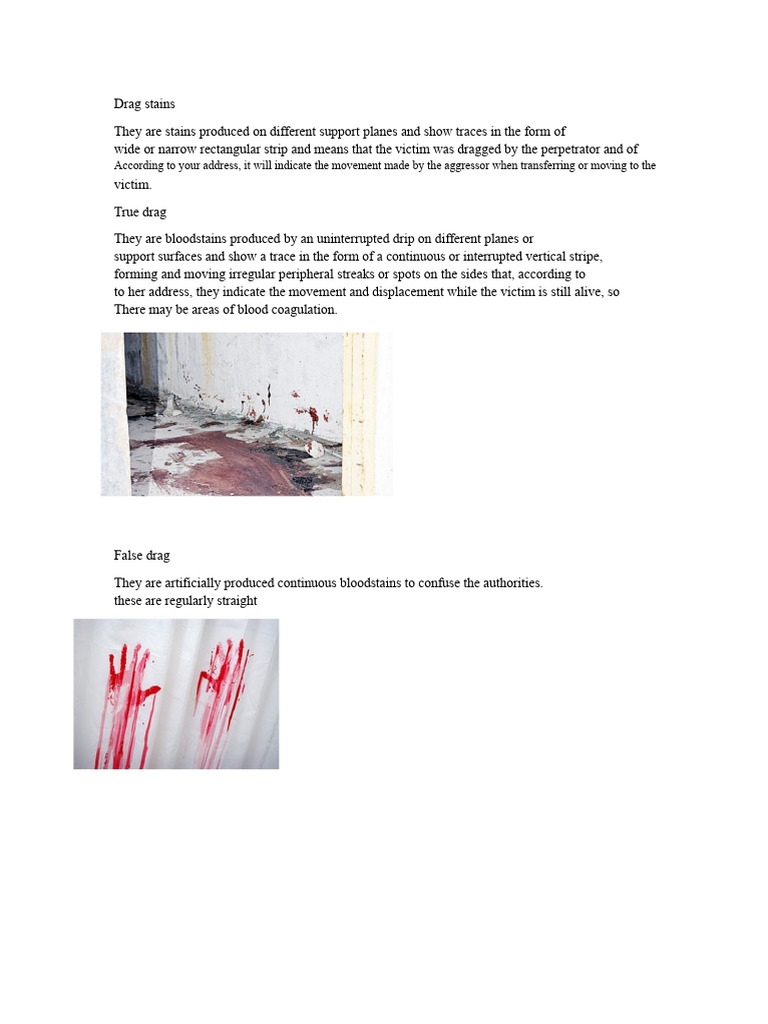 Drag Stains | PDF