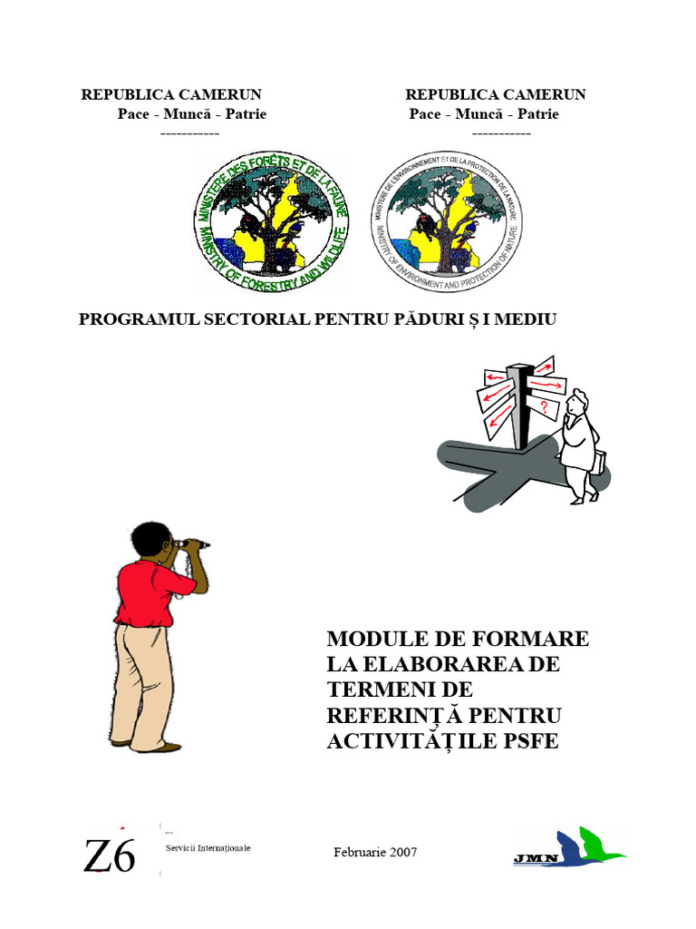 Modul de Formare Pentru Elaborarea Termenilor de Referință Pentru ... | PDF