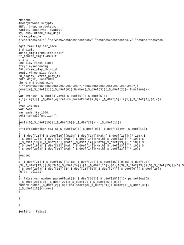 Aktywowano Skrypt Freebitco - in Do Rzutu 10000 Z 2021 Roku | PDF