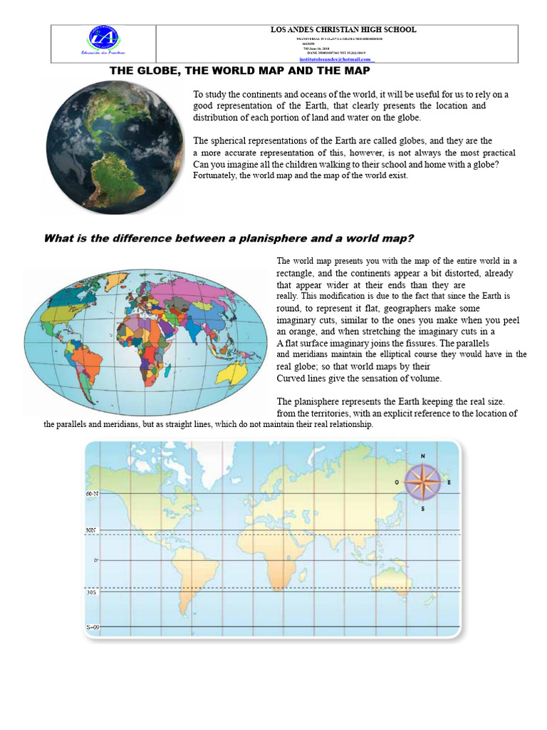 The World Map | PDF | Continent | Map