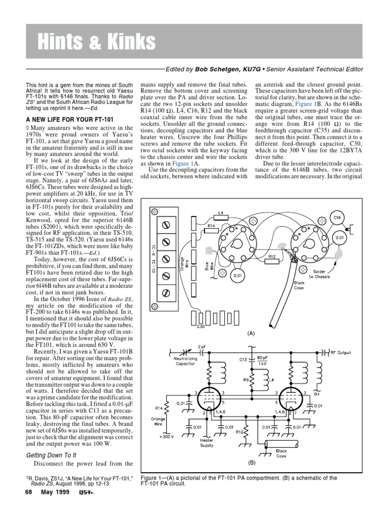 YAESU FT-101EX MANUAL Pdf Download