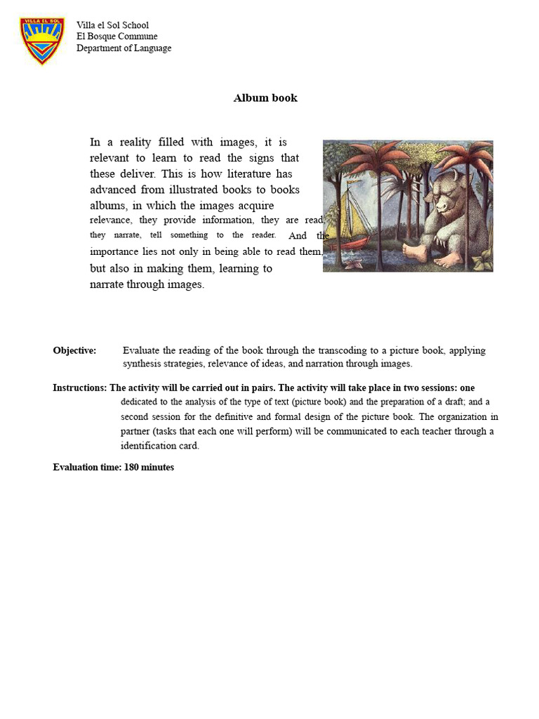 Creating Picture Books in Language Class | PDF | Reading Comprehension ...
