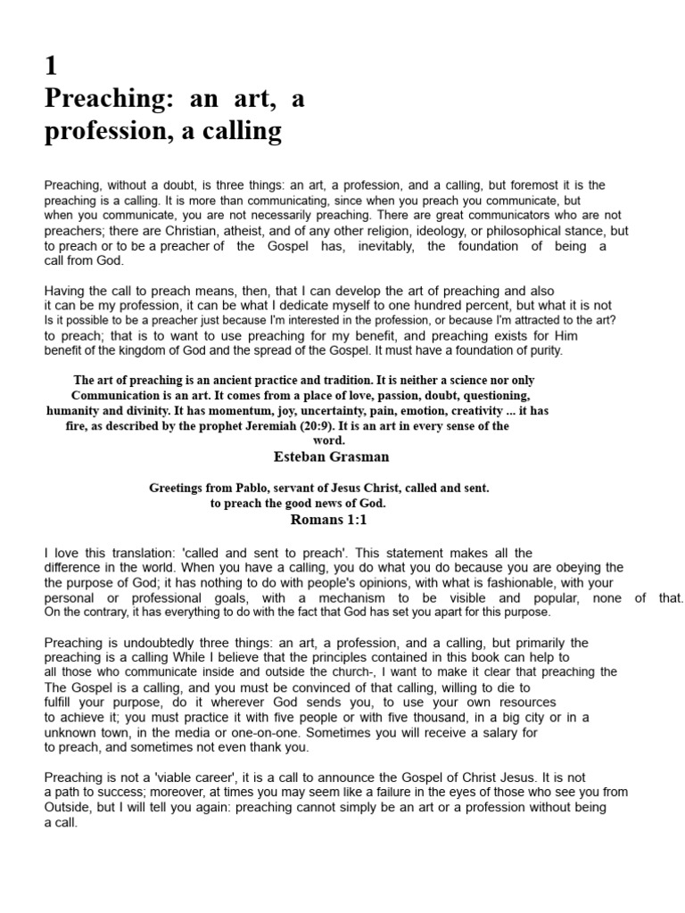 Preaching at Another Level | PDF | Expository Preaching | Jesus