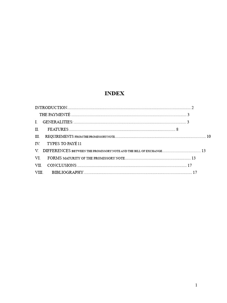 Understanding Promissory Notes: Key Concepts | PDF | Negotiable ...