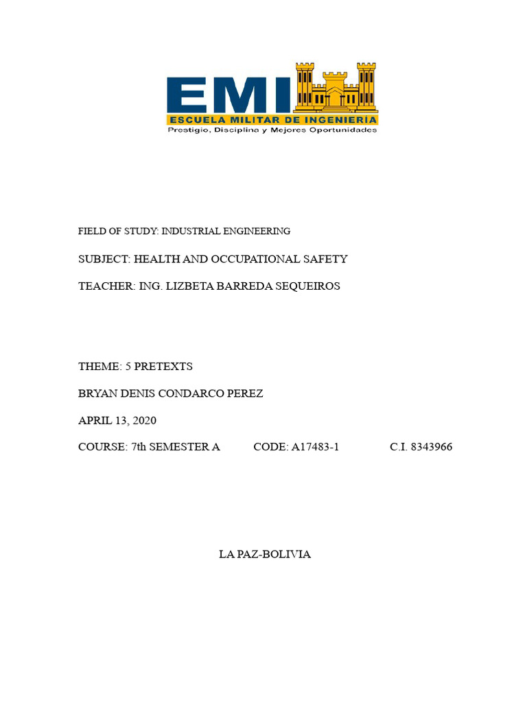 5 Excuses Not To Use Epps | PDF | Safety | Occupational Safety And Health