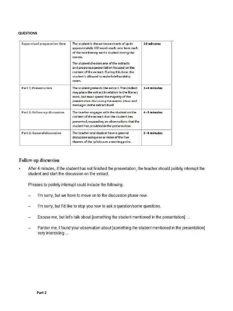 QUESTIONS | PDF
