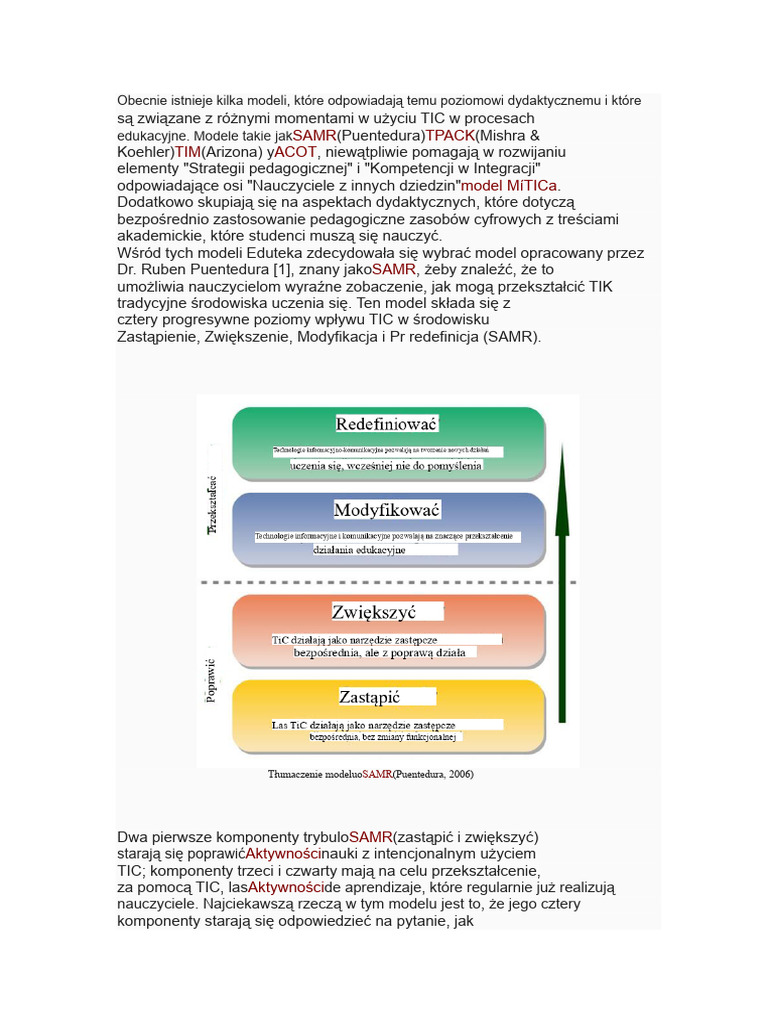 Model SAMR | PDF