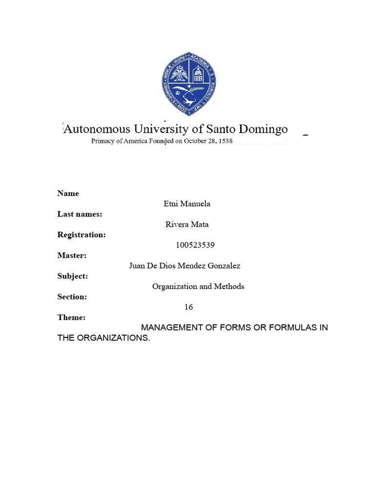Managing Forms in Organizations | PDF | Receipt | Information