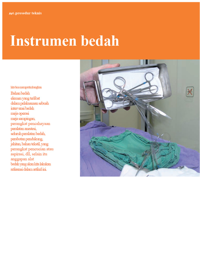 10 Instrumen Bedah | PDF