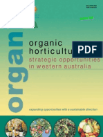 Organic Horticulture:: Strategic Opportunities in Western Australia