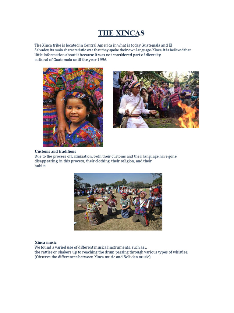 The Xinca: Culture and Traditions | PDF | Maya Civilization | Guatemala