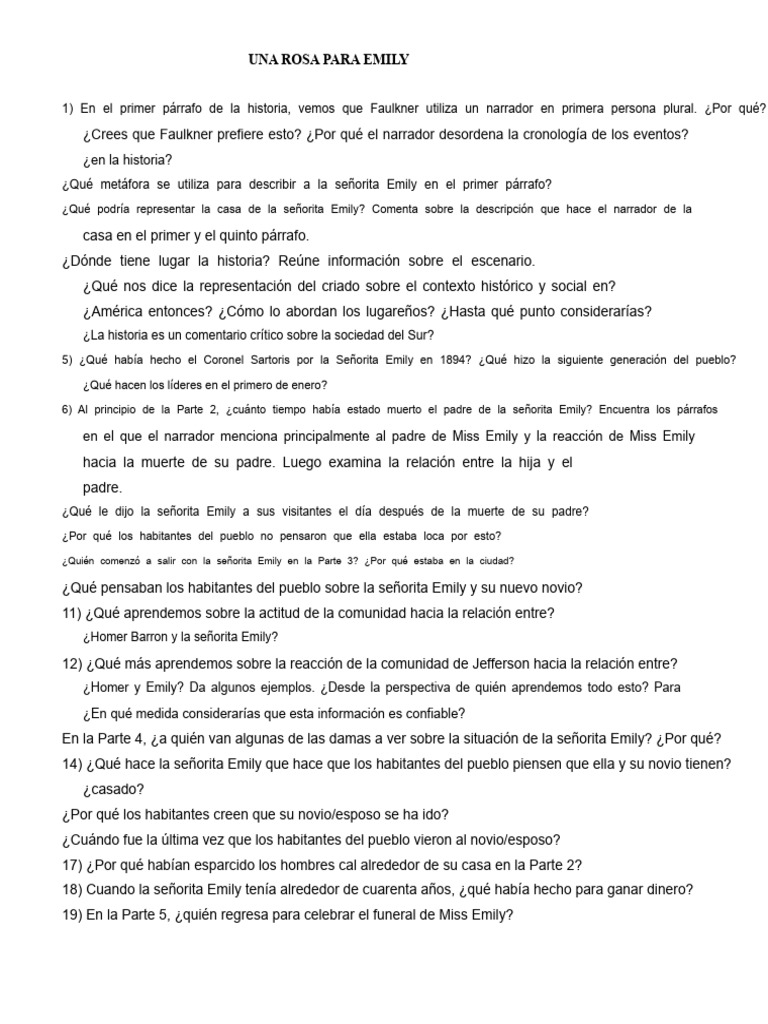 Preguntas sobre 