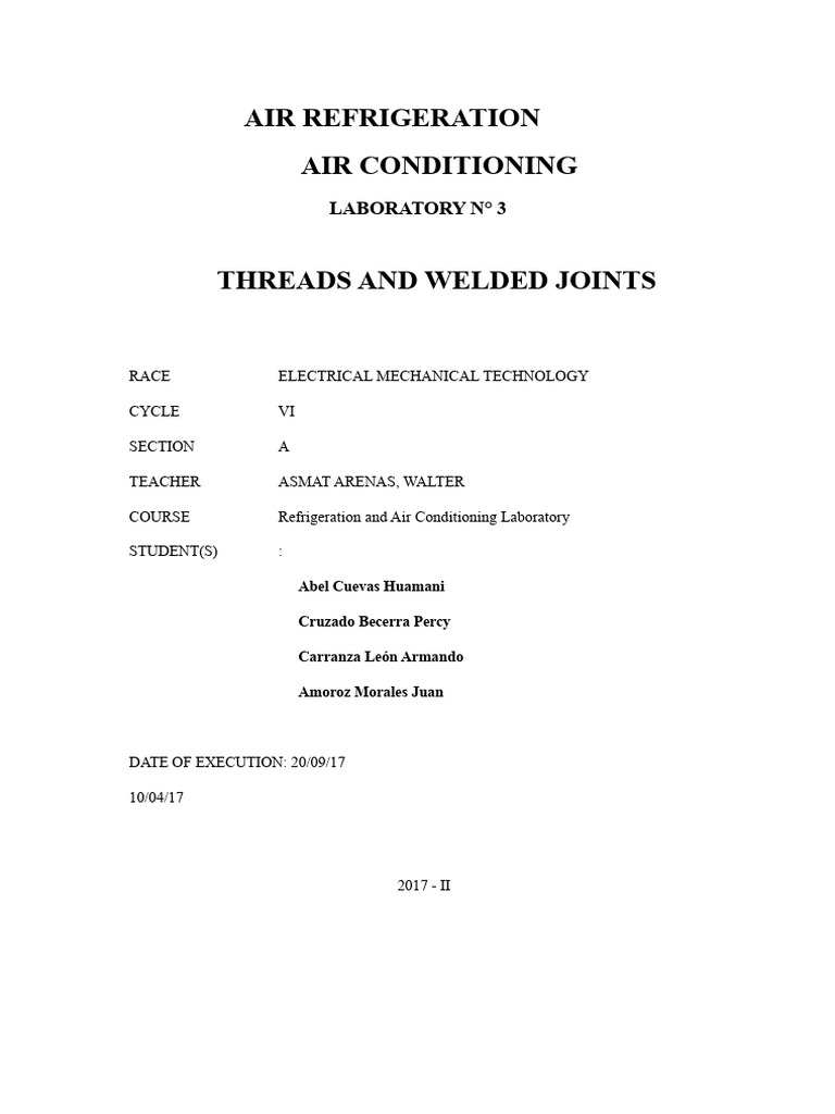 Laboratory 3 Cooling | PDF | Pipe (Fluid Conveyance) | Soldering