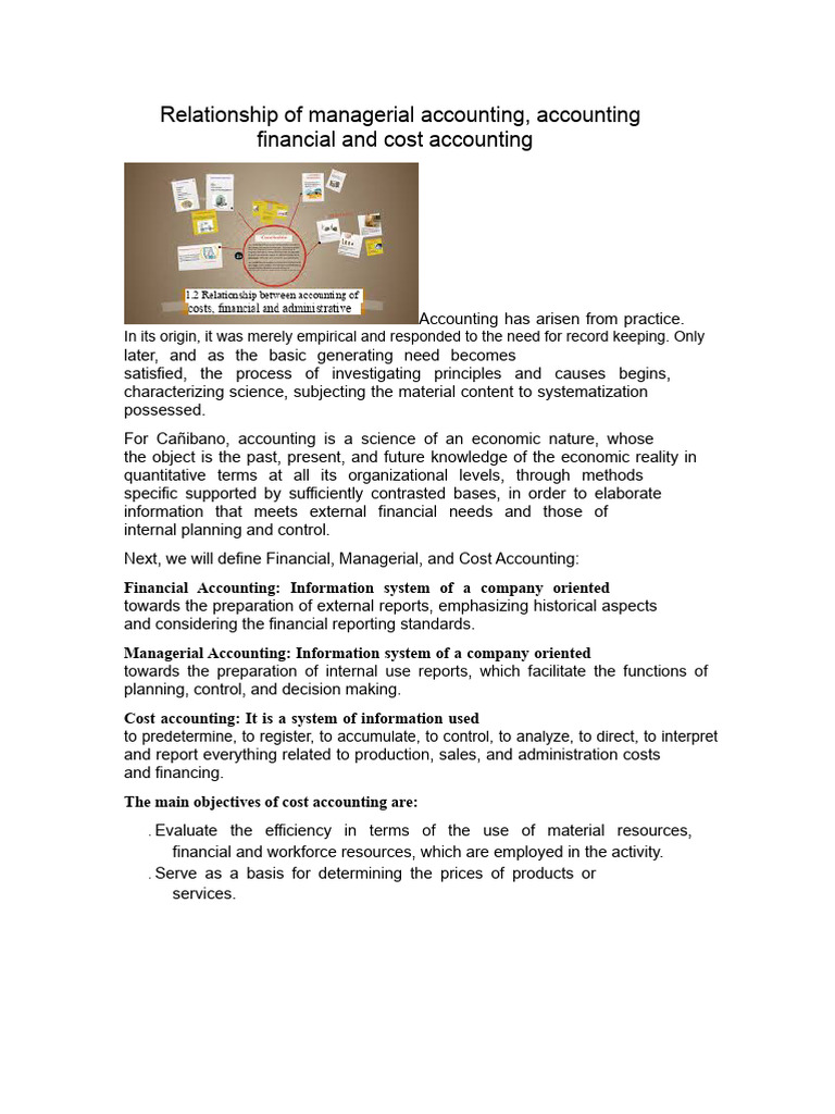 Understanding Managerial Accounting | PDF | Cost | Management Accounting