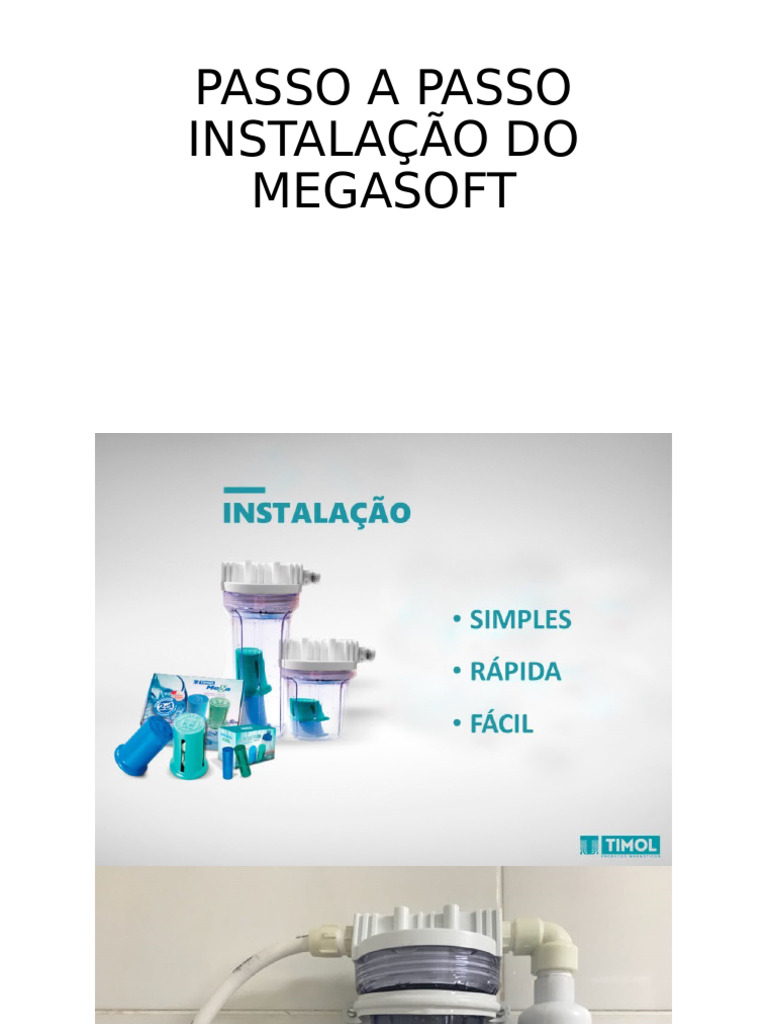 Passo A Passo Instalação Do Megasoft | PDF