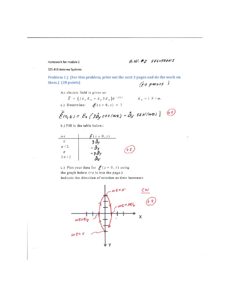 HW#2 Solutions | PDF