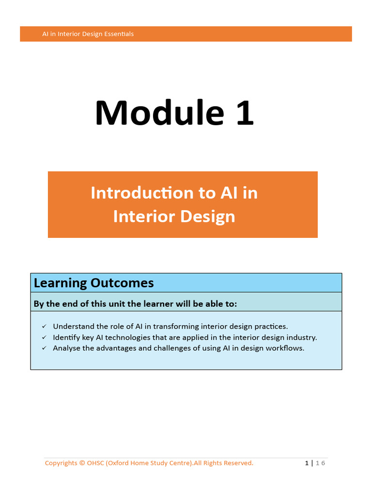 AI Transforming Interior Design Practices | PDF | Artificial ...