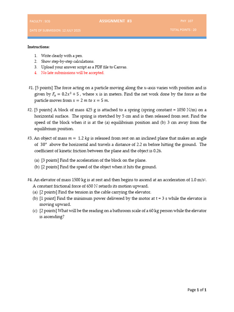 Assignment 3 (1) | PDF