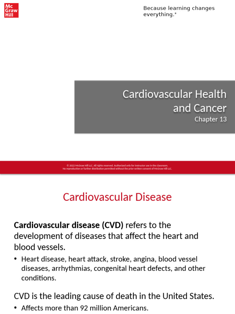 Cardiovascular Disease Overview and Risks | PDF | Myocardial Infarction ...