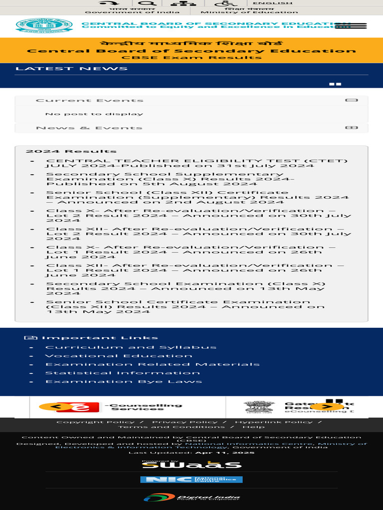 Image Result For Cbse Exam Results India