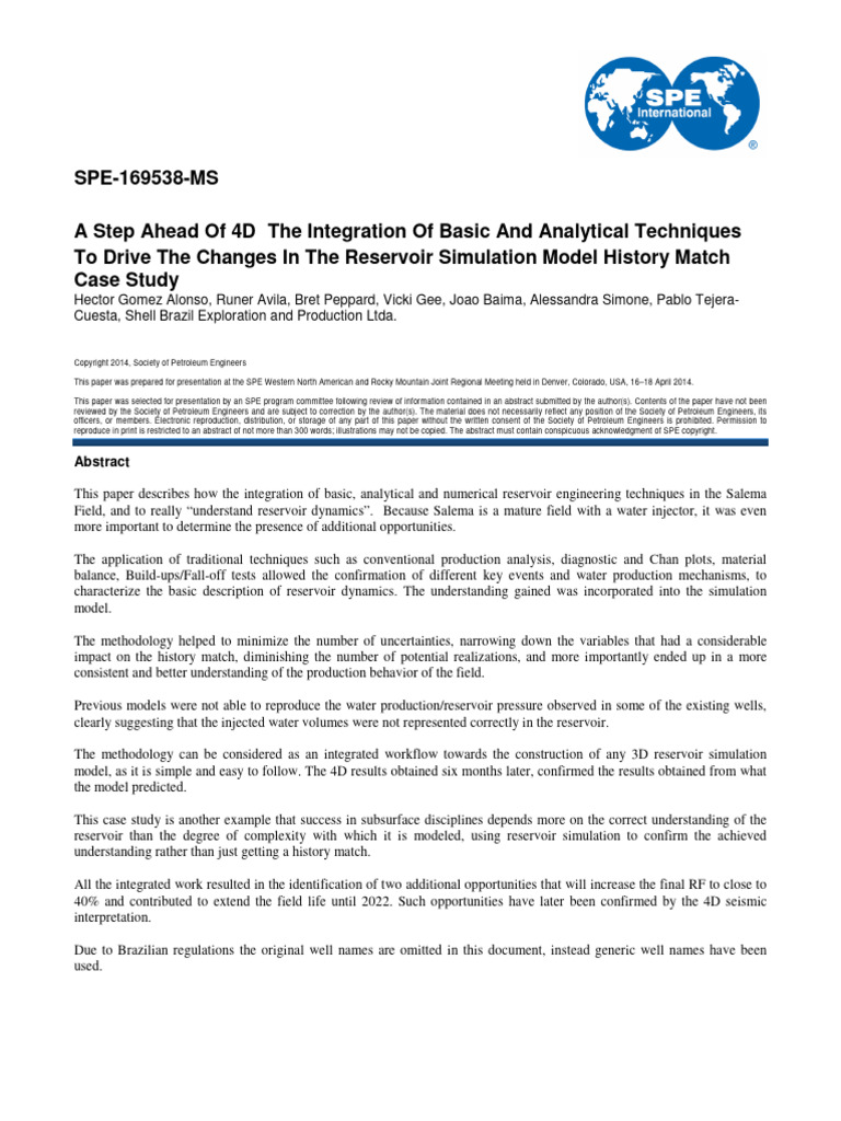 A Step Ahead of 4D The Integration of Basic and Analytical Techniques ...