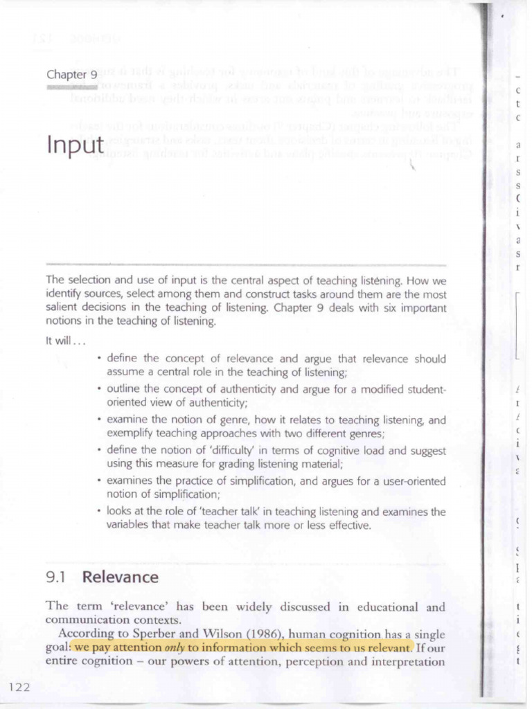 Ch9 Input - Rost 2002 | PDF