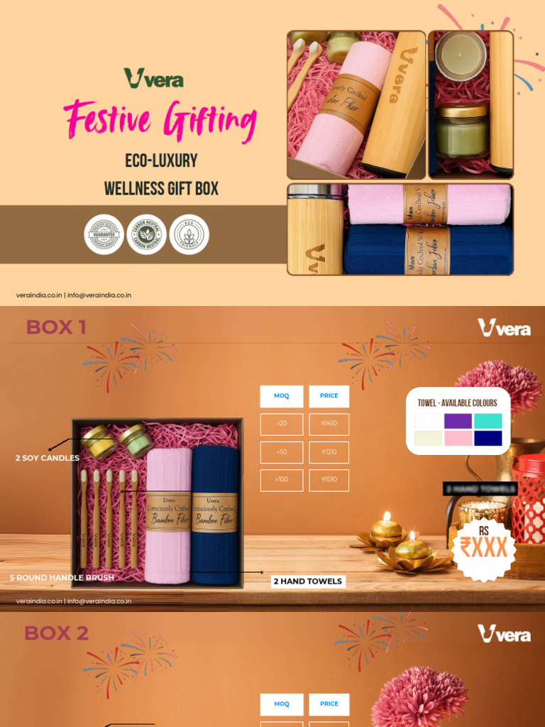 Eco-Luxury Wellness Gift Boxes | PDF