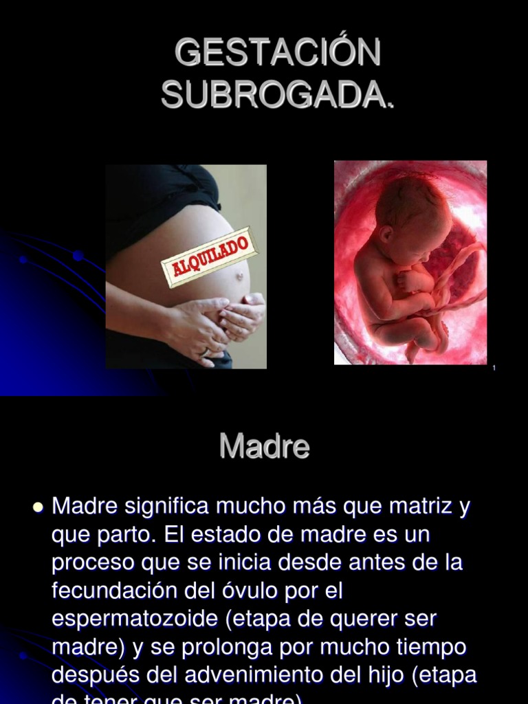 Gestacion Subrogada | Subrogación | El embarazo