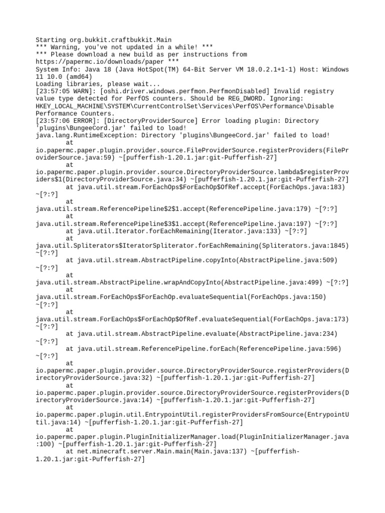 Blue Slime Core Plugin Errors | PDF | Windows Registry | Java ...