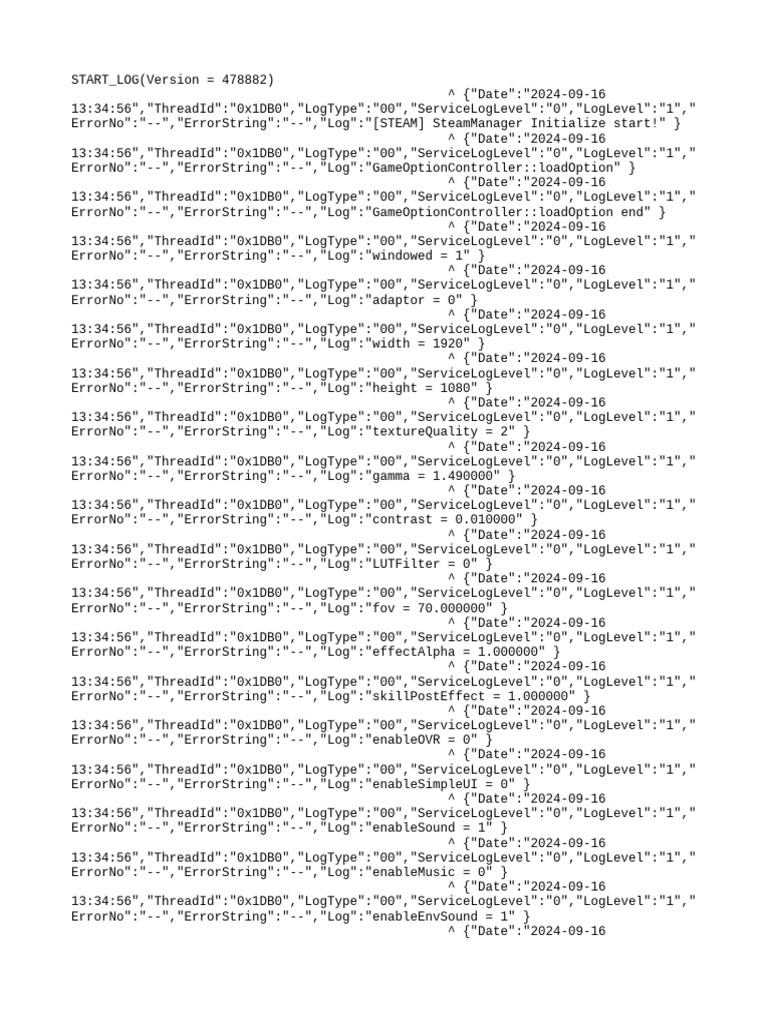 Game Log Initialization Details | PDF | Computer Architecture | X86 ...