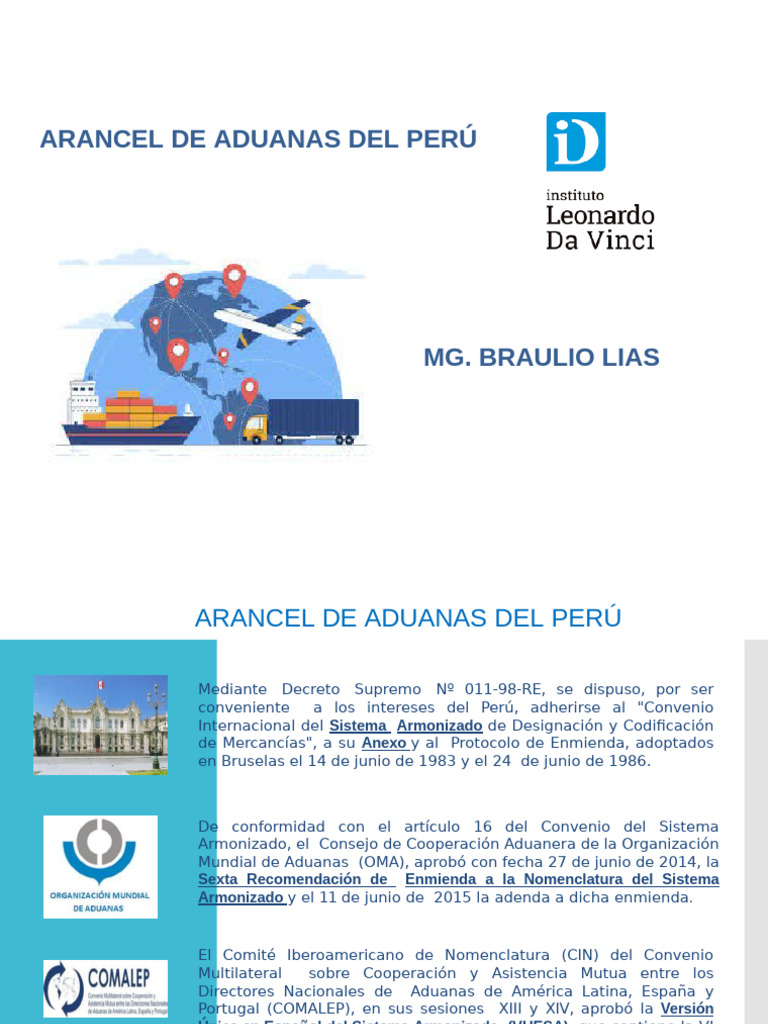 Arancel de Aduanas | PDF | aduana
