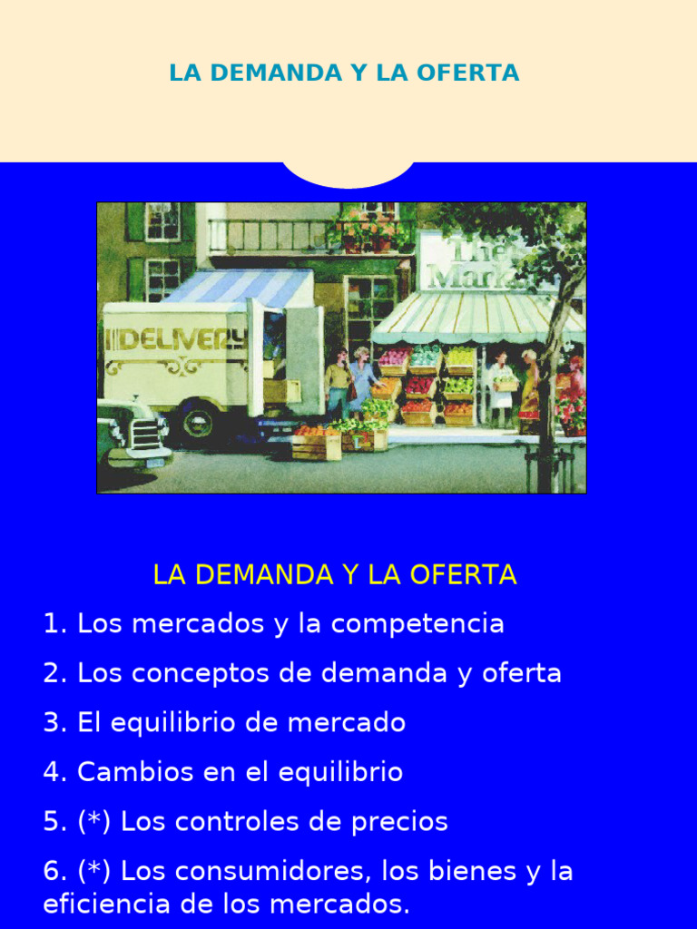 Demanda y Oferta en Mercados Económicos | PDF | Mercado (economía ...