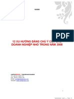 12 Xu Huong Dang Chu y Cua Cac Doanh Nghiep Nho