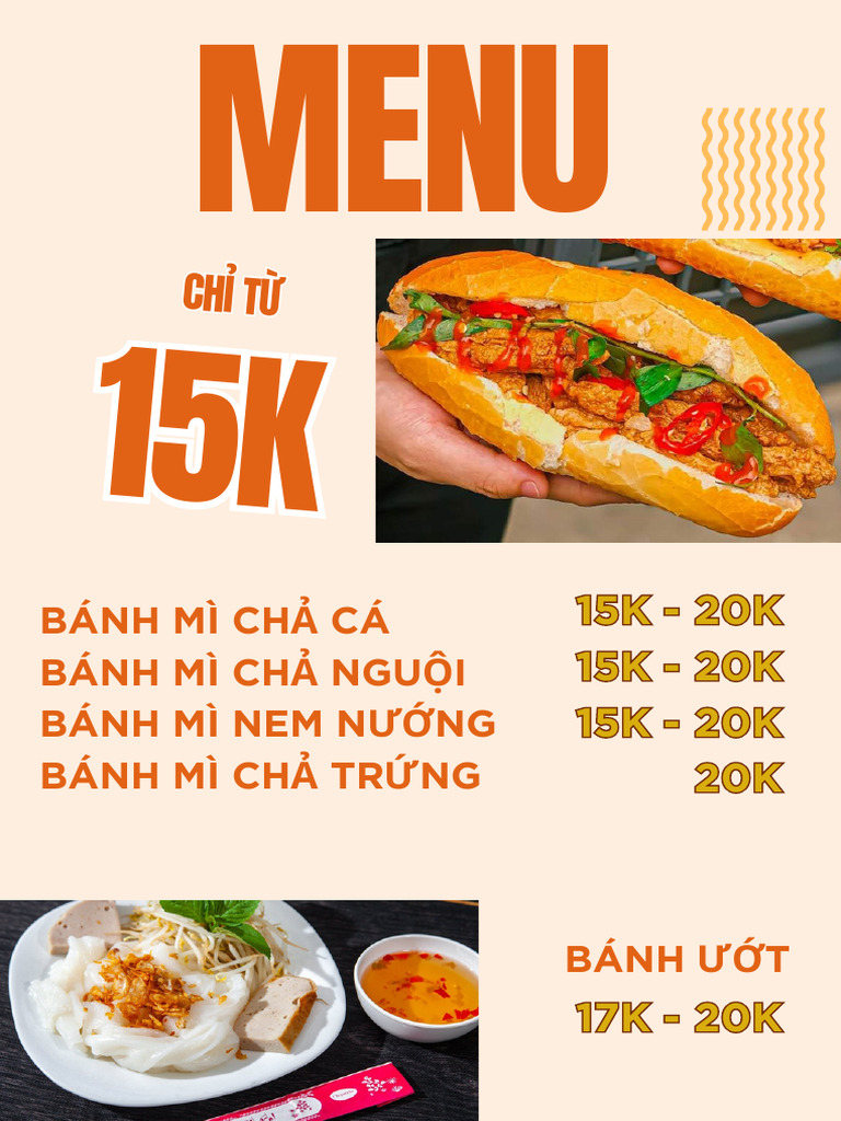 Menu M I - 2 | PDF