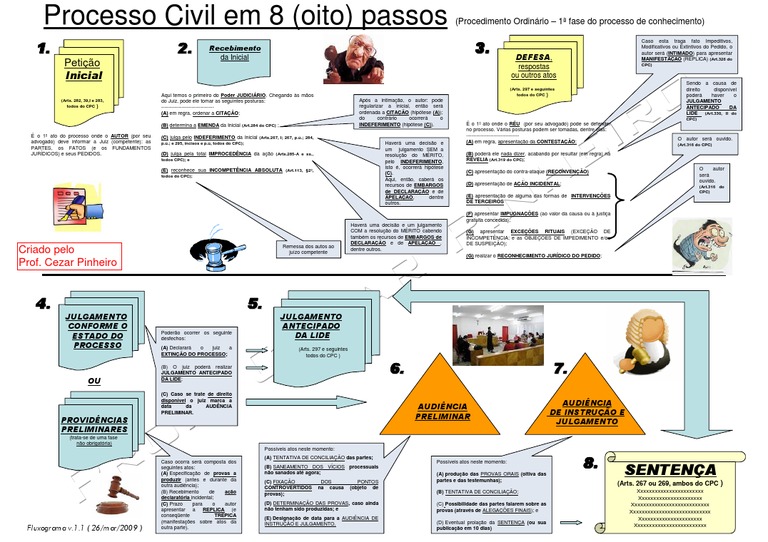 Processo Civil Em 8 Passos Julgamentos Juiz