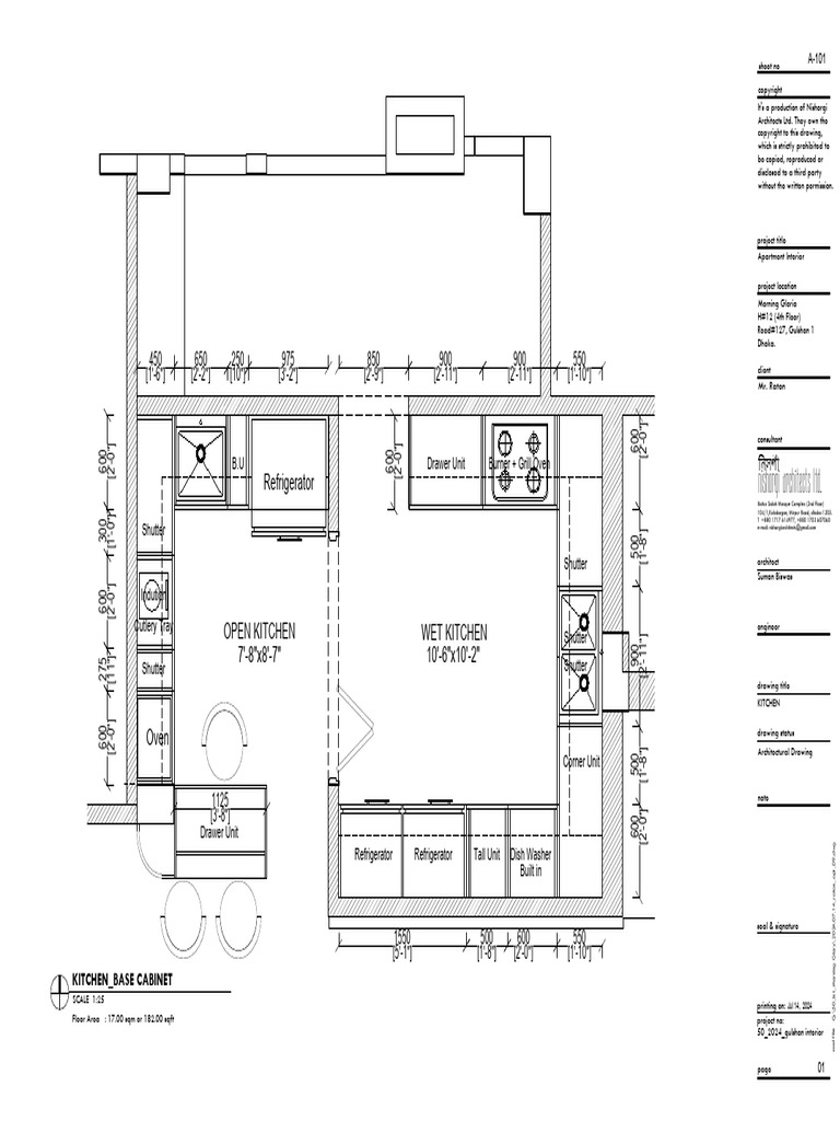 Detailed Kitchen Design Plan | PDF | Food And Drink Preparation ...