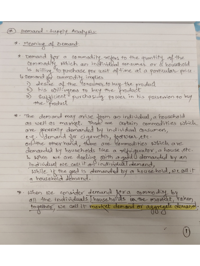 Chapter 2 Notes | PDF