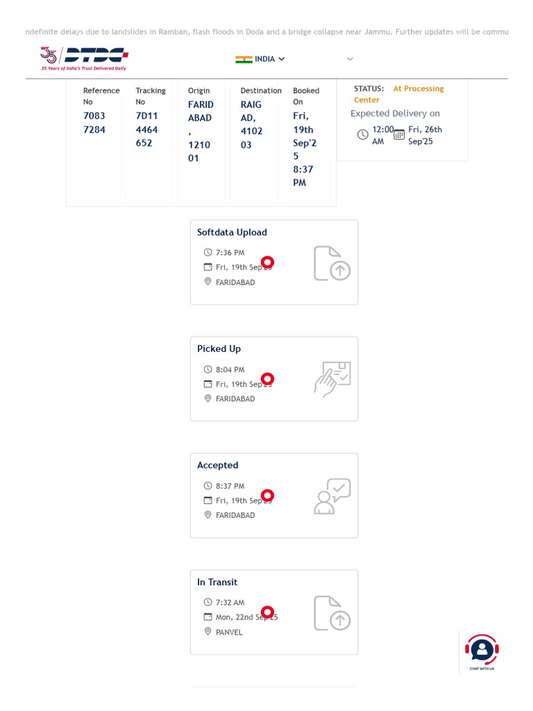 Track Your Shipment | PDF