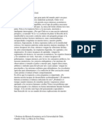 La mesa de tres patas: las razones del atraso económico de Chile