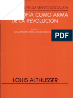 Althusser Louis La Filosofia Como Arma de La Revolucion