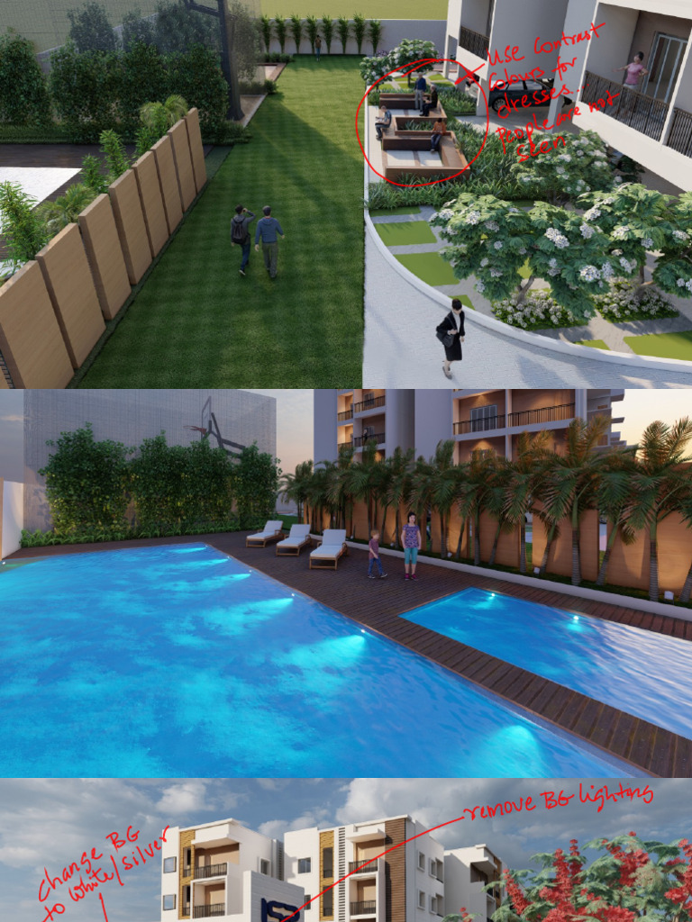 3D Renderings - Review - 19th Sept | PDF