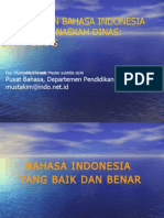 Bahasa Surat Dinas