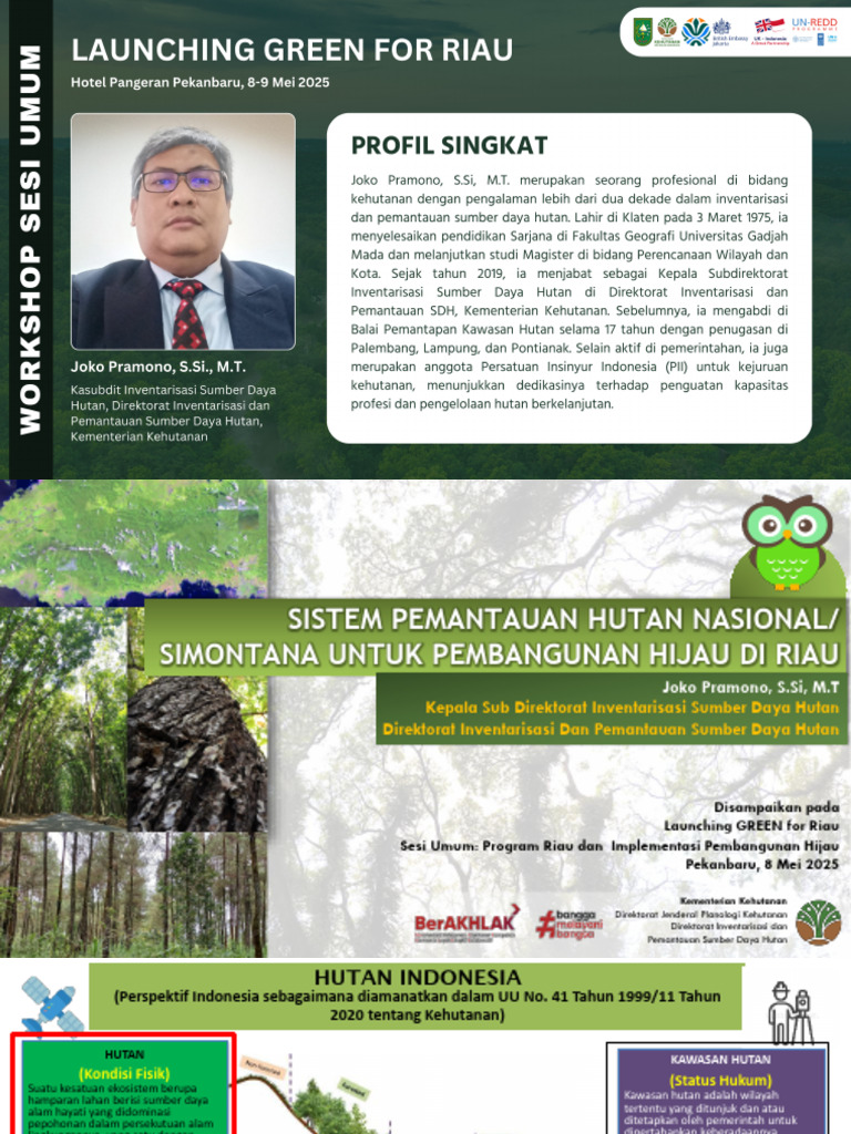 SIMONTANA: Pemantauan Hutan Riau 2025 | PDF