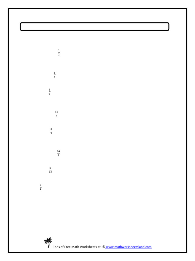 Ordering Rational Numbers Worksheet | PDF