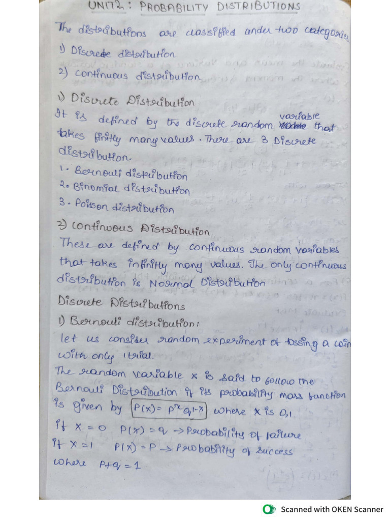 P&S unit 2 | PDF