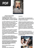 AFICHE PUBLICITARIO