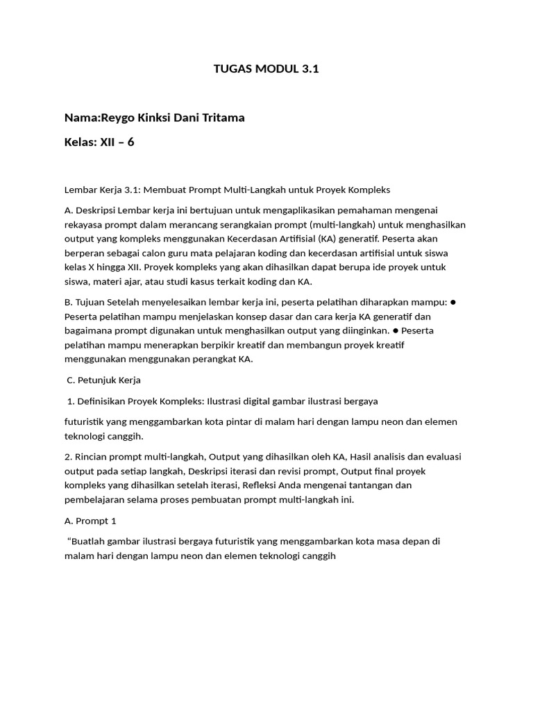 TUGAS Informatika | PDF