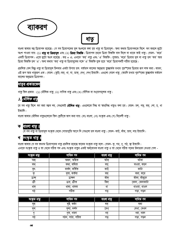 Bangla Lec 05 | PDF