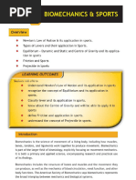 Understanding Levers in Physical Education | PDF | Lever | Kinematics