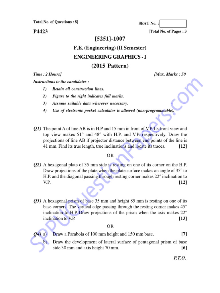 Be First Year Fe Engineering Semester 1 2017 November Engineering ...